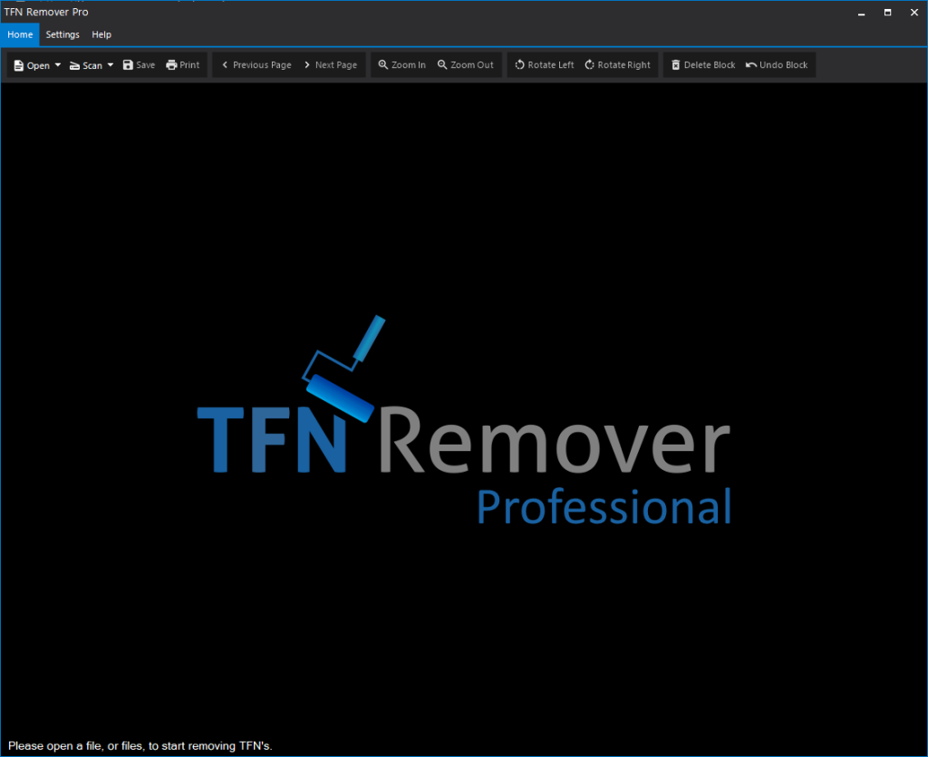 TFN Remover Pro application